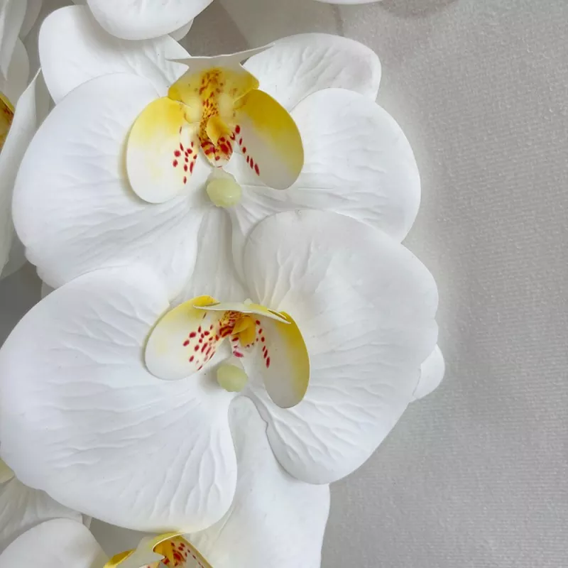 silk orchid fake plant centerpiece