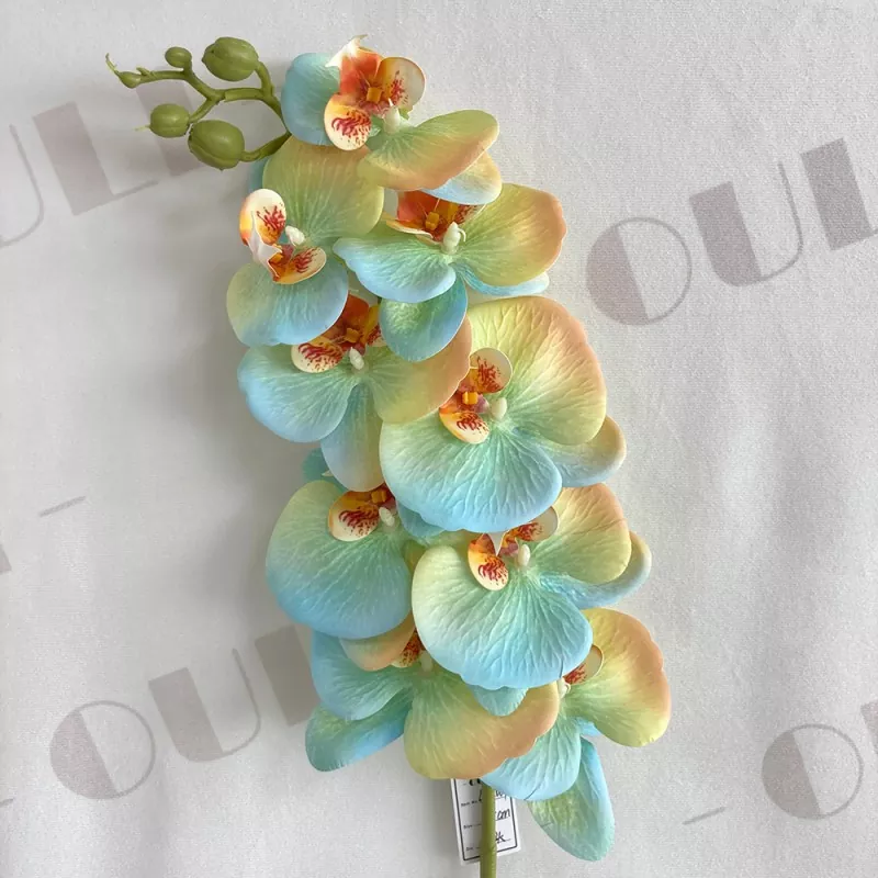 silk orchid bridal stem